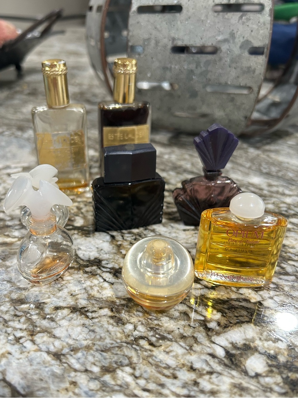 Vintage perfume bottles